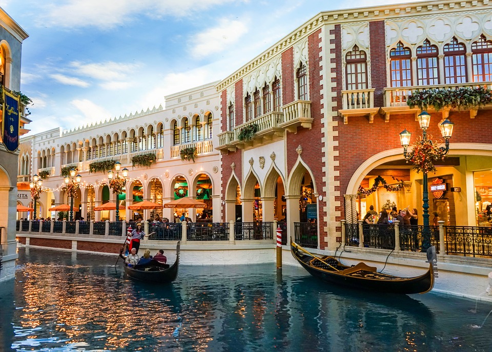Casino- Venetian - Cảnh đẹp thơ mộng của Ý ngay trên đất Mỹ - Ảnh Internet