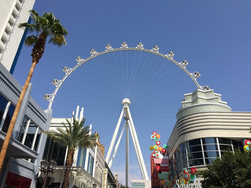 thành phố Las Vegas của Mỹ - Bánh Lăn Cao – bánh xe quan sát cao nhất thế giới -– Nguồn ảnh: Internet