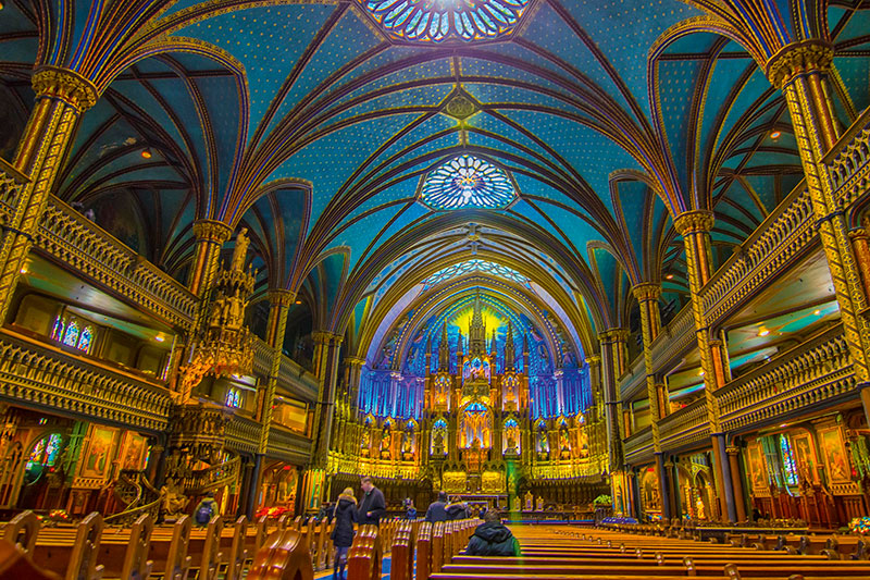 Du lịch Montreal: Tham quan nhà thờ Đức Bà Montreal lớn nhất Bắc Mỹ - Du  lịch Hoàn Mỹ