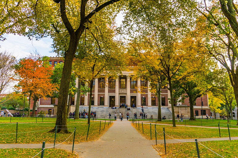 Đại học Harvard - mùa thu nước mỹ