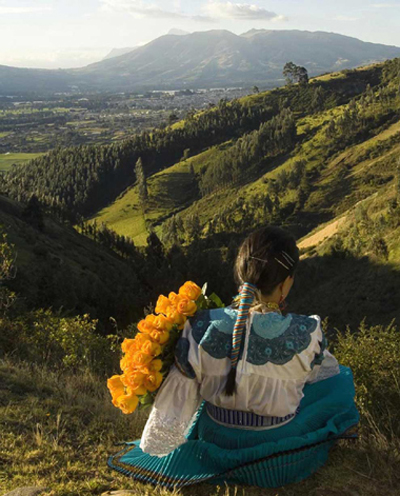 Đường mòn hoa ở Ecuador là cơ hội để tham quan những phong cảnh hùng vĩ và khám phá một số phong tục truyền thống của Ecuador. - du lịch Ecuador - dulichhoanmy.com