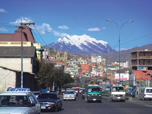 Đường vào La Paz. - thành phố La Paz - du lịch hoàn mỹ