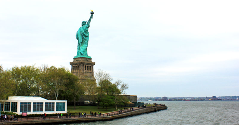 điểm đến new york - Tượng Nữ thần Tự do ở New York