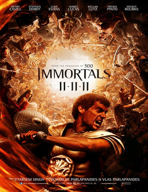 phim về các vị thần hy lạp - Immortals